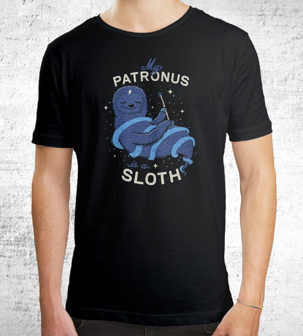 Sloth Patronus T-Shirts by Eduardo Ely - Pixel Empire