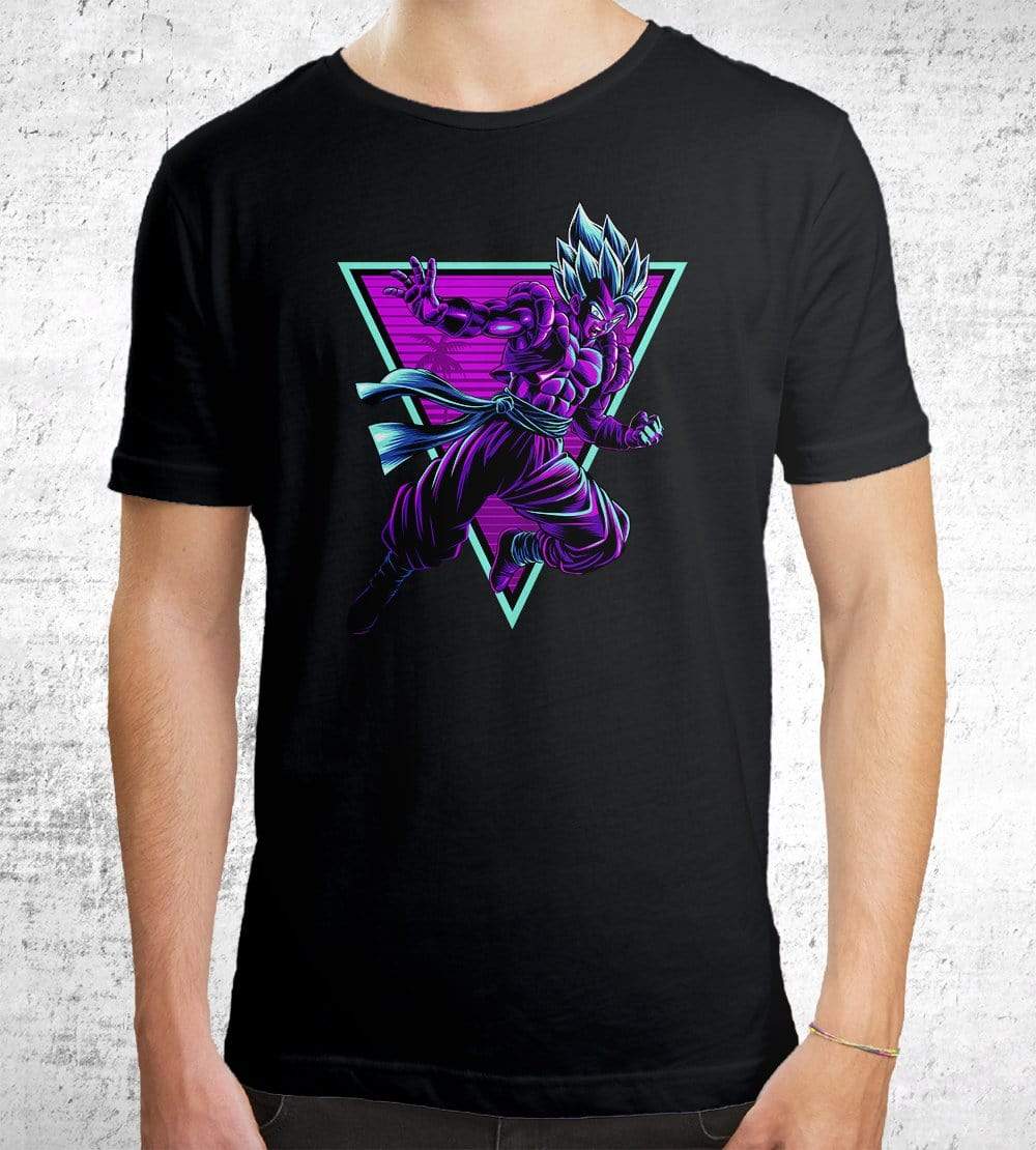 Retro Fusion Attack T-Shirts by Alberto Cubatas - Pixel Empire