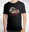 Great Ramen Wave T-Shirts by Vincent Trinidad - Pixel Empire