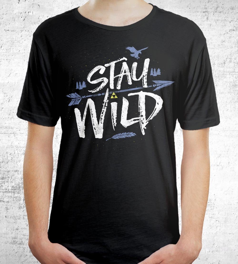 Stay Wild T-Shirts by Barrett Biggers - Pixel Empire