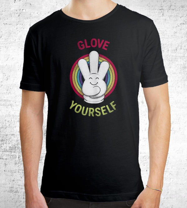 Glove Yourself T-Shirts by Daniel Teres - Pixel Empire