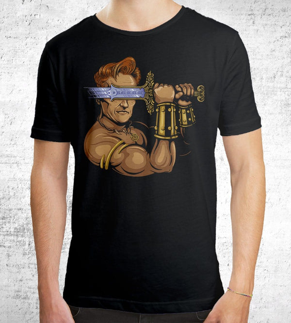 Late Night Barbarian T-Shirts by Enkel Dika - Pixel Empire