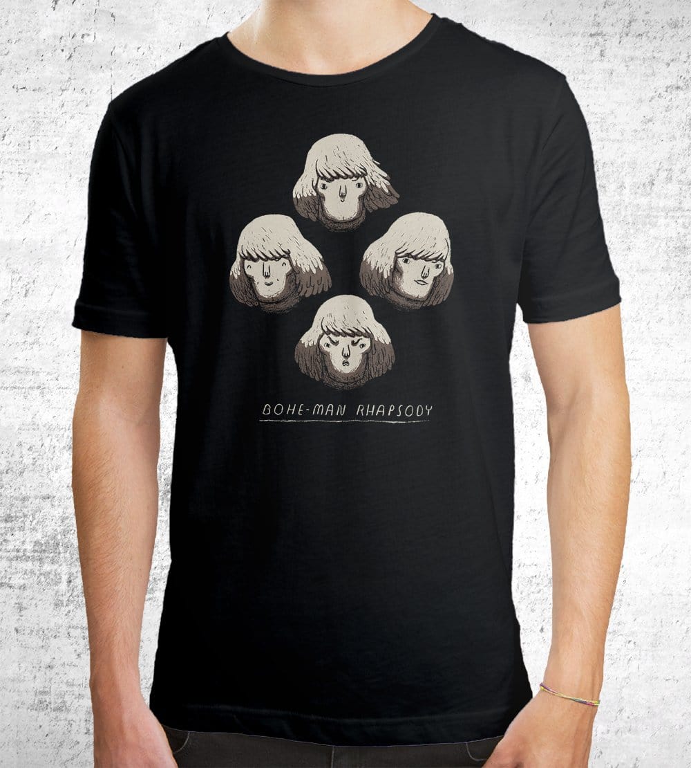 Bohe-man Rhapsody T-Shirts by Louis Roskosch - Pixel Empire