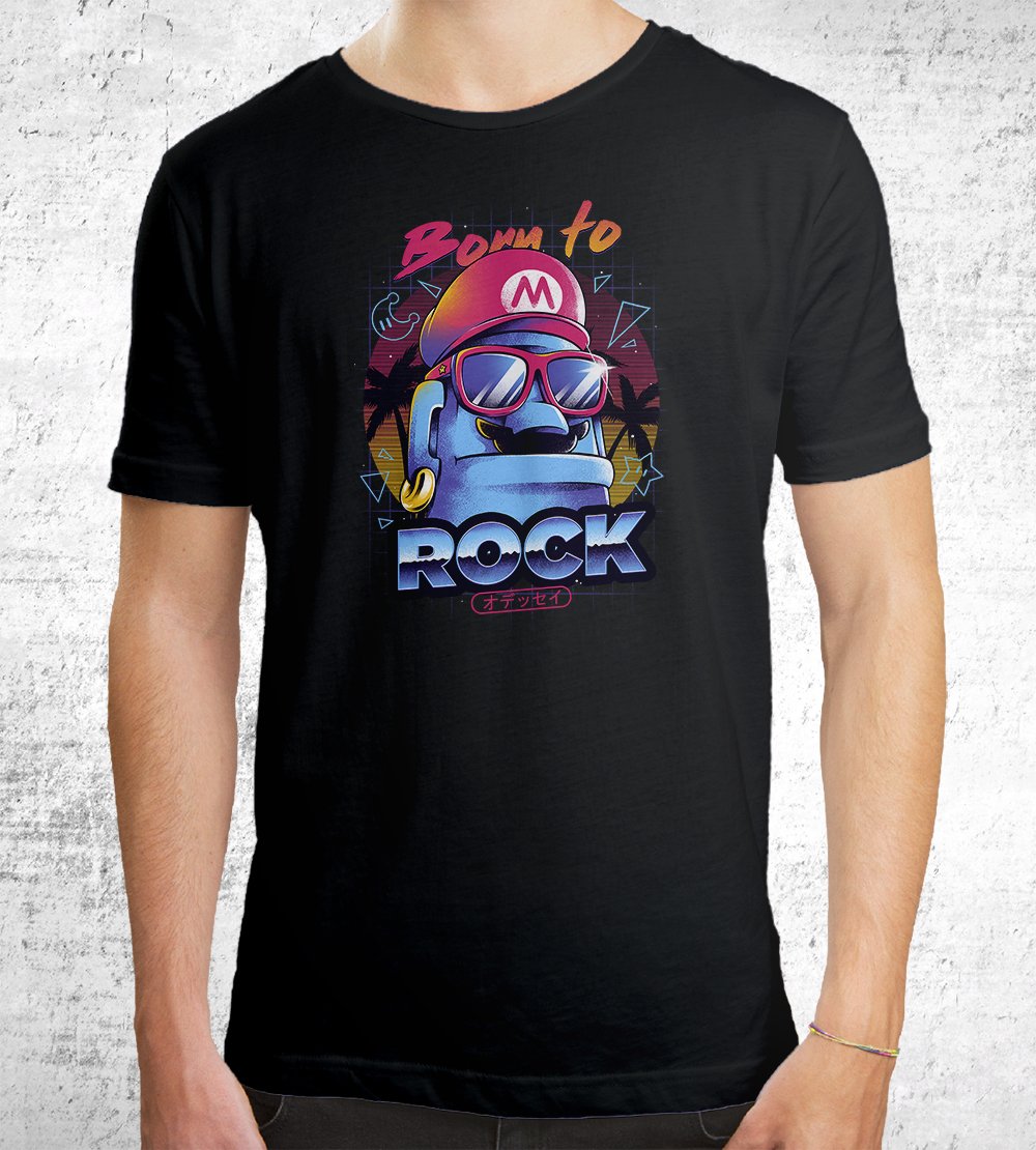 Born To Rock T-Shirts by Ilustrata - Pixel Empire