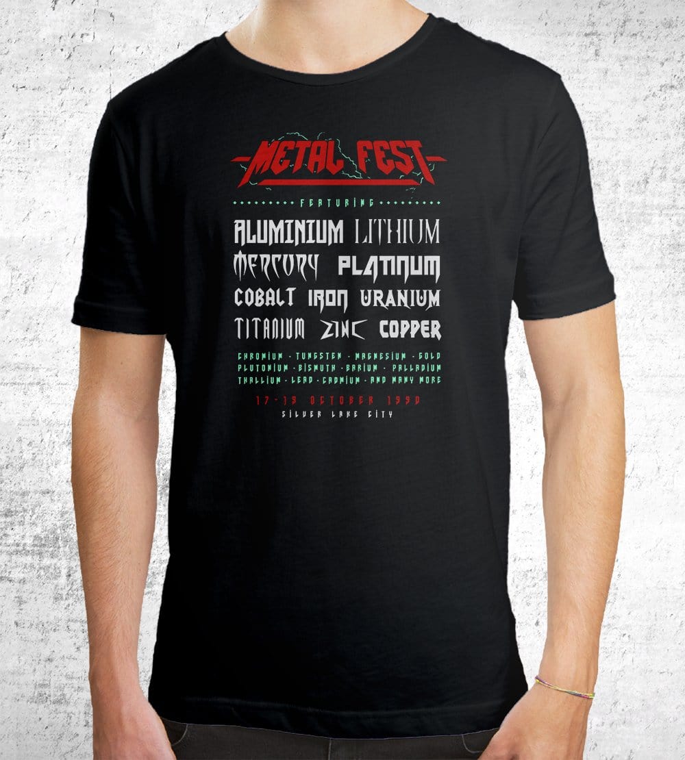 Metal Fest T-Shirts by Grant Shepley - Pixel Empire