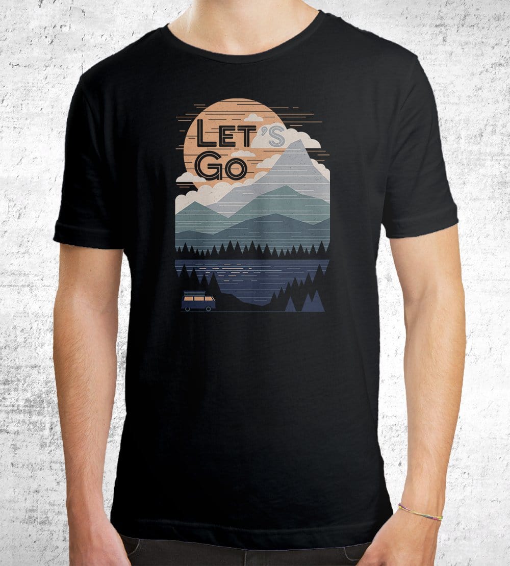 Let's Go T-Shirts by Rick Crane - Pixel Empire