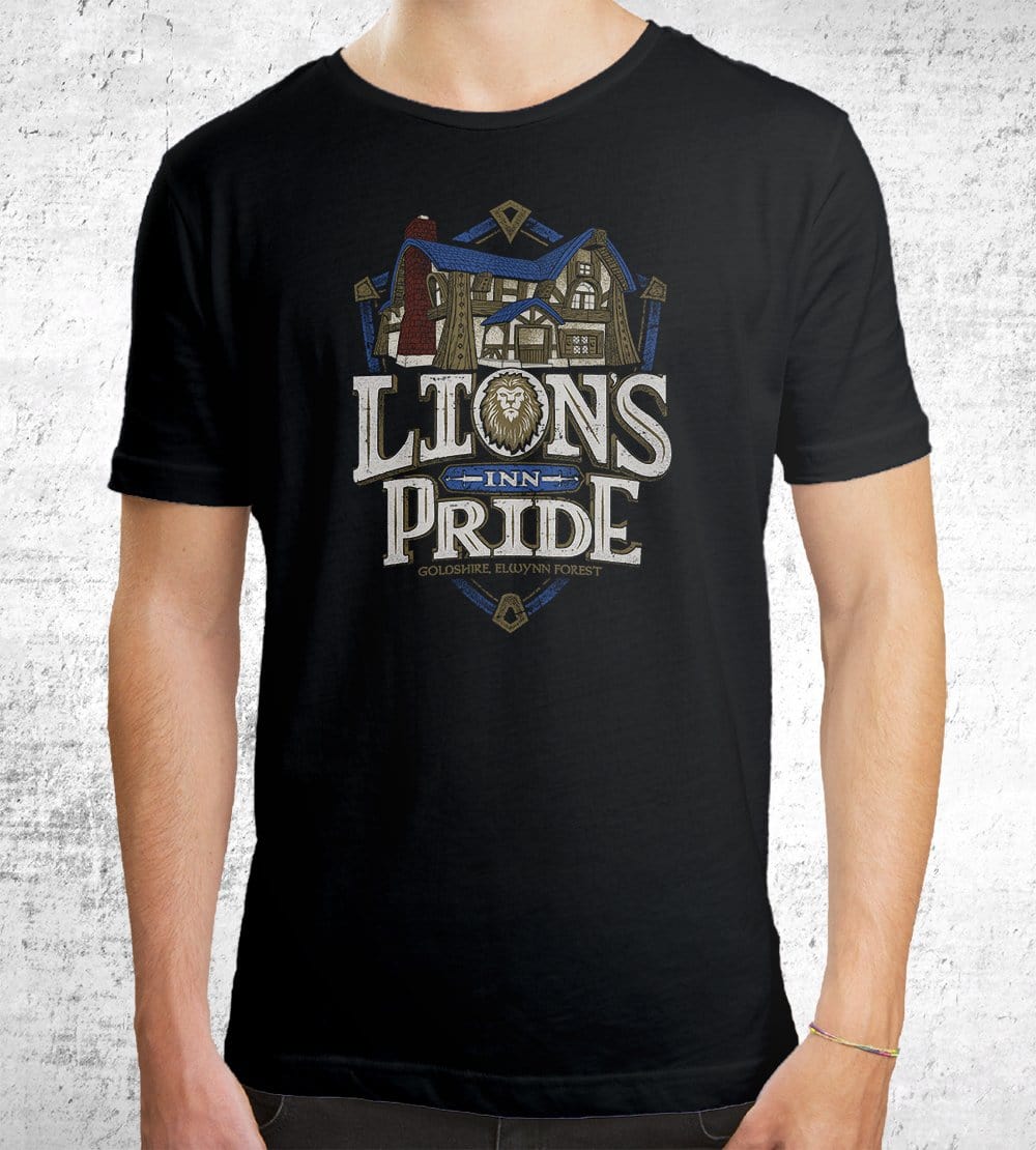 Lion's Pride Inn T-Shirts by Cory Freeman Design - Pixel Empire