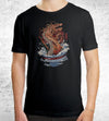 Dragon Ramen T-Shirts by Ilustrata - Pixel Empire