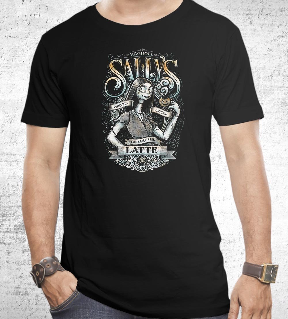 Sally's Pumpkin Spiced Latte T-Shirts by Barrett Biggers - Pixel Empire