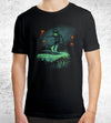 Space Surfer T-Shirts by Vincent Trinidad - Pixel Empire