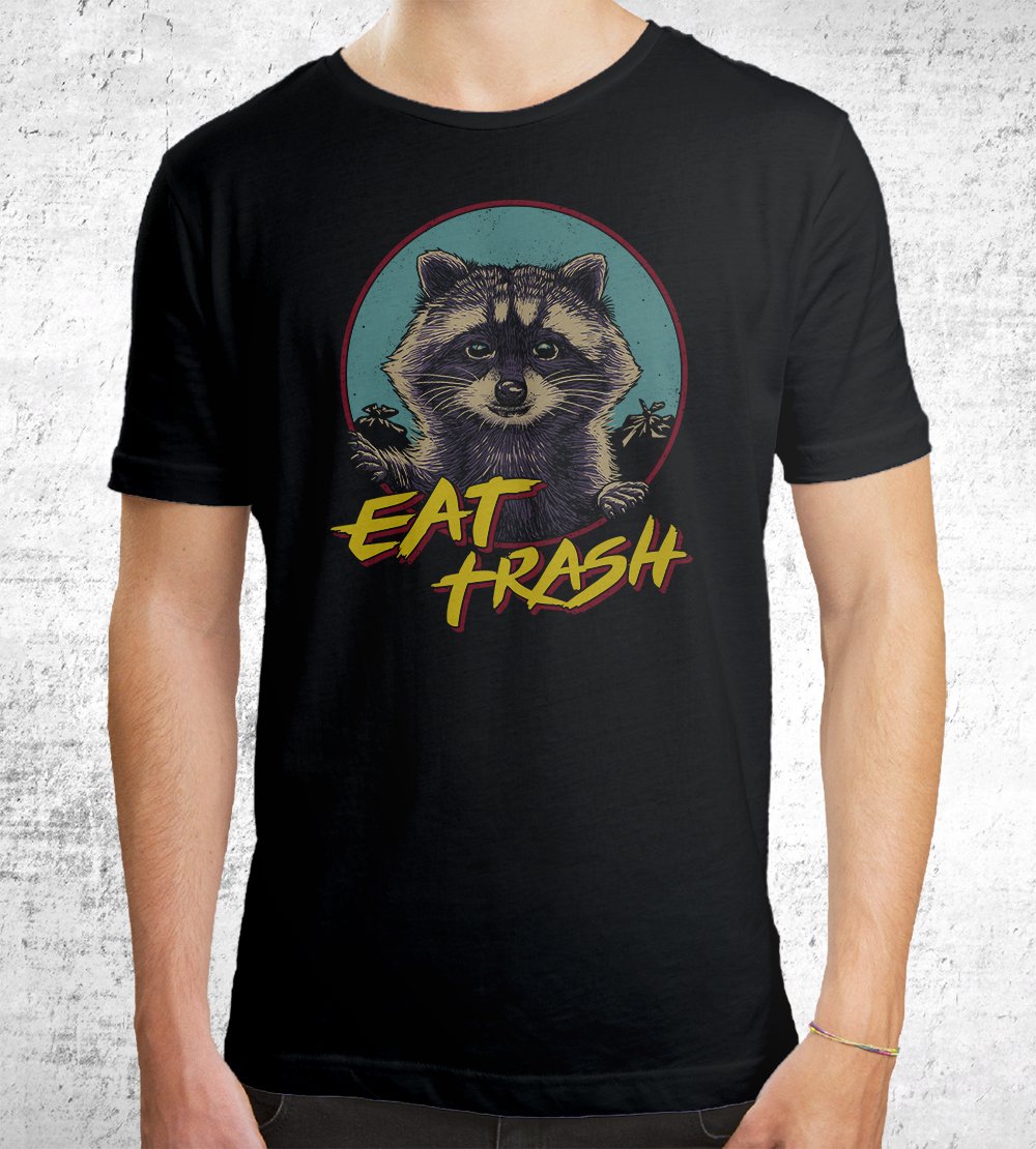 Eat Trash T-Shirts by Vincent Trinidad - Pixel Empire