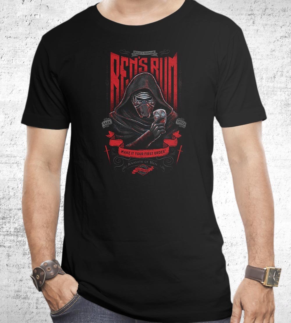 Ren's Rum T-Shirts by Barrett Biggers - Pixel Empire