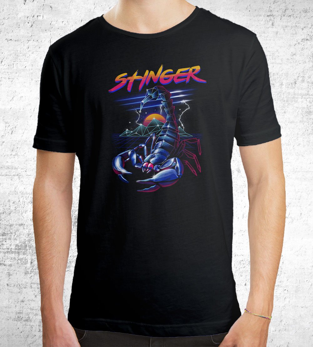 Rad Stinger T-Shirts by Vincent Trinidad - Pixel Empire