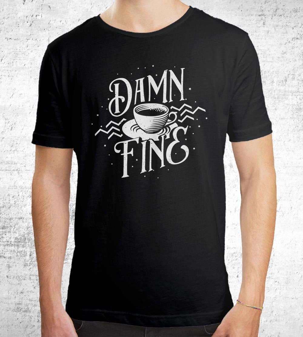 Damn Fine Coffee T-Shirts by Barrett Biggers - Pixel Empire