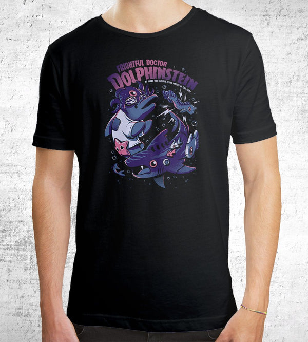 Dolphinstein T-Shirts by Ilustrata - Pixel Empire
