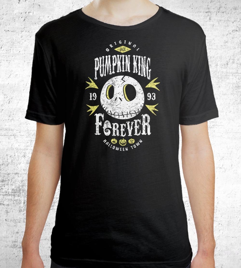 Pumpkin King Forever T-Shirts by Olipop - Pixel Empire