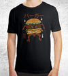 Yokai Burger T-Shirts by Vincent Trinidad - Pixel Empire