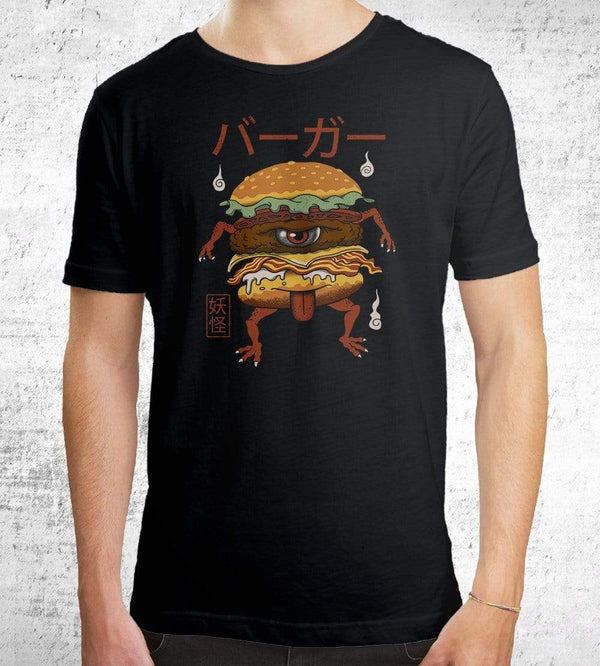 Yokai Burger T-Shirts by Vincent Trinidad - Pixel Empire