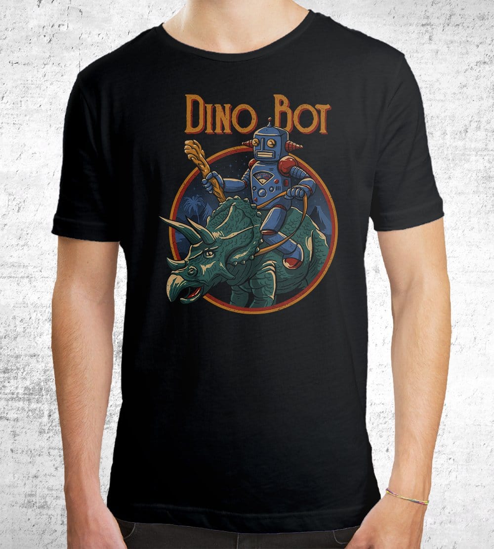 Dino Bot 2 T-Shirts by Vincent Trinidad - Pixel Empire