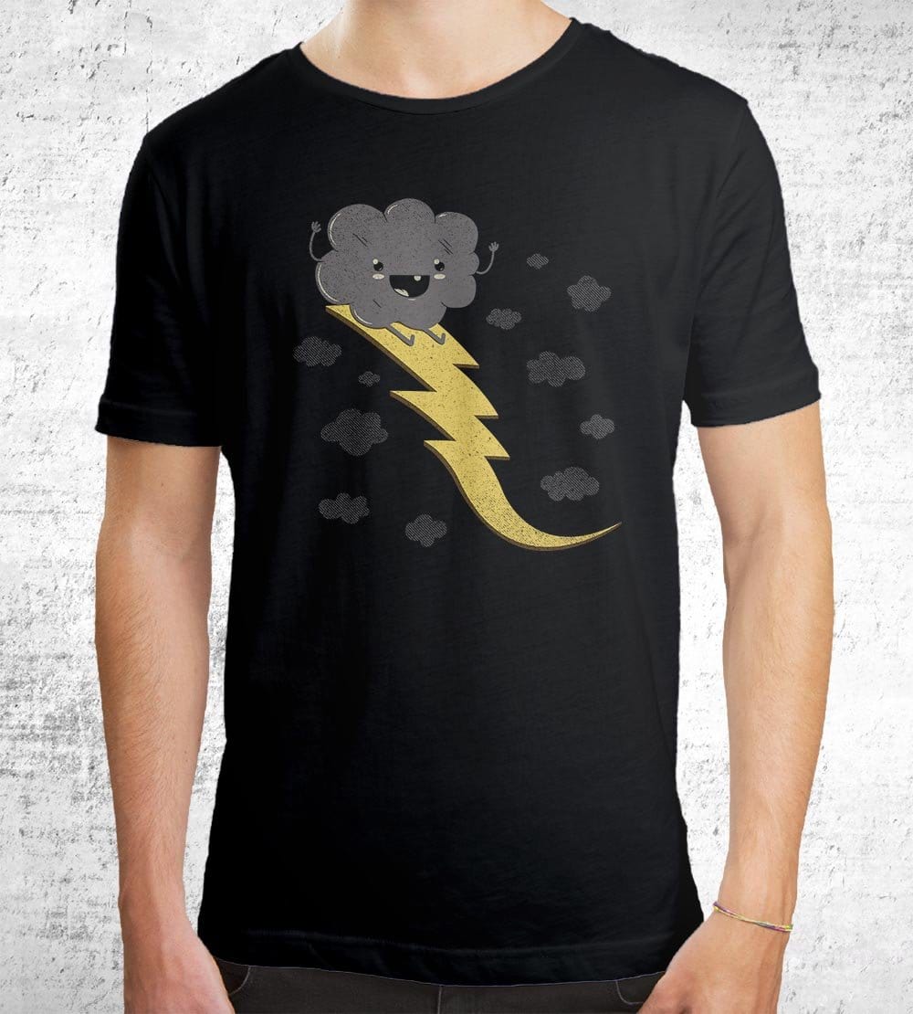 Ride The Lightning T-Shirts by Perry Beane - Pixel Empire
