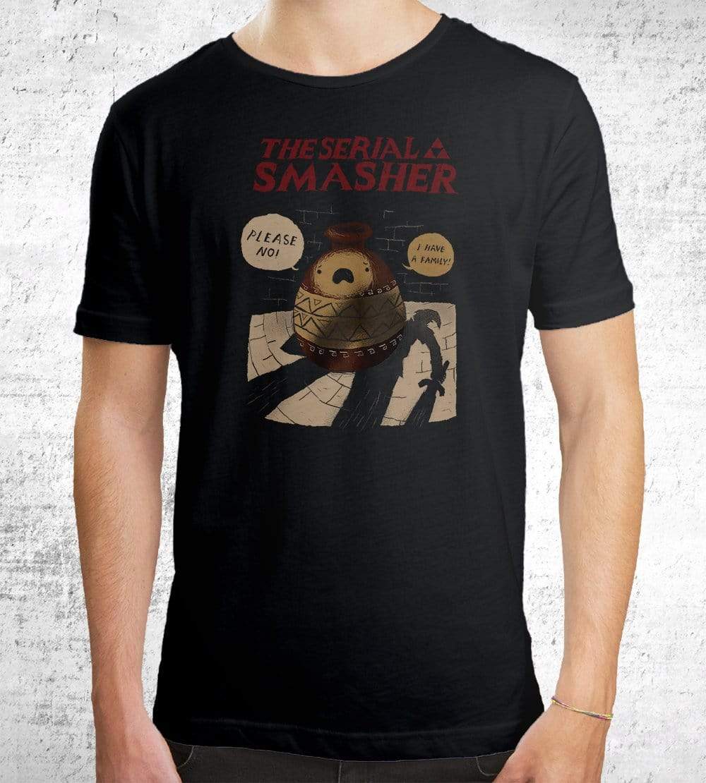 The Serial Smasher T-Shirts by Louis Roskosch - Pixel Empire