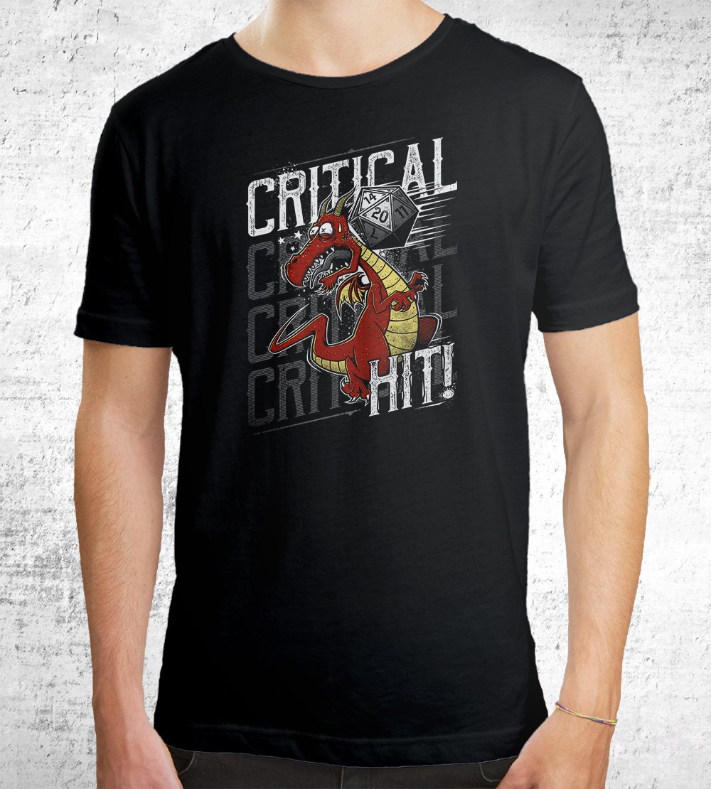Supa Critical Hit T-Shirts by StudioM6 - Pixel Empire