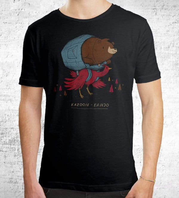 Kazooie Banjo T-Shirts by Louis Roskosch - Pixel Empire