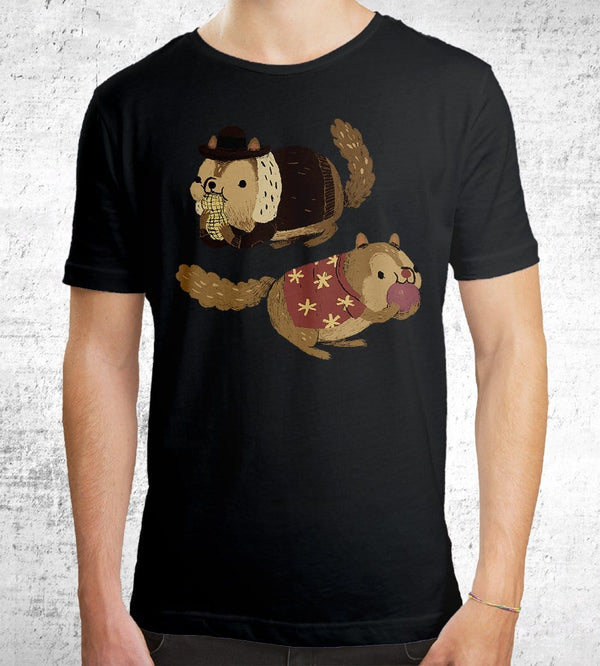 Rescue Chipmunks T-Shirts by Louis Roskosch - Pixel Empire