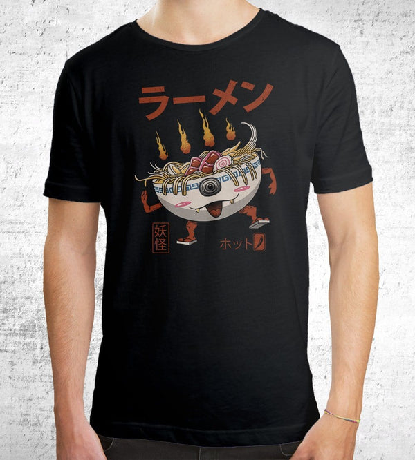 Yokai Ramen T-Shirts by Vincent Trinidad - Pixel Empire