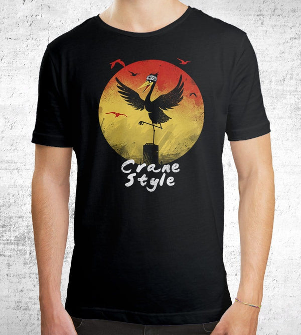 Crane Style T-Shirts by Vincent Trinidad - Pixel Empire