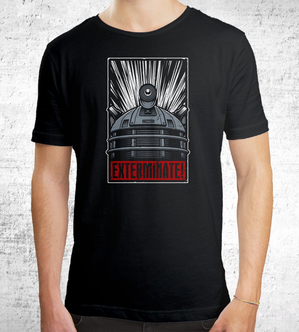 Exterminate! T-Shirts by StudioM6 - Pixel Empire