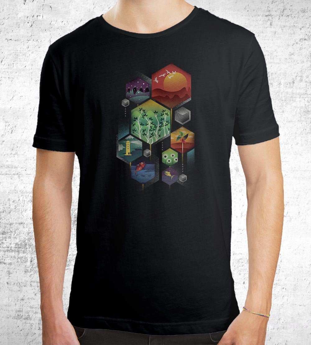 Geometrical T-Shirts by Dan Elijah Fajardo - Pixel Empire