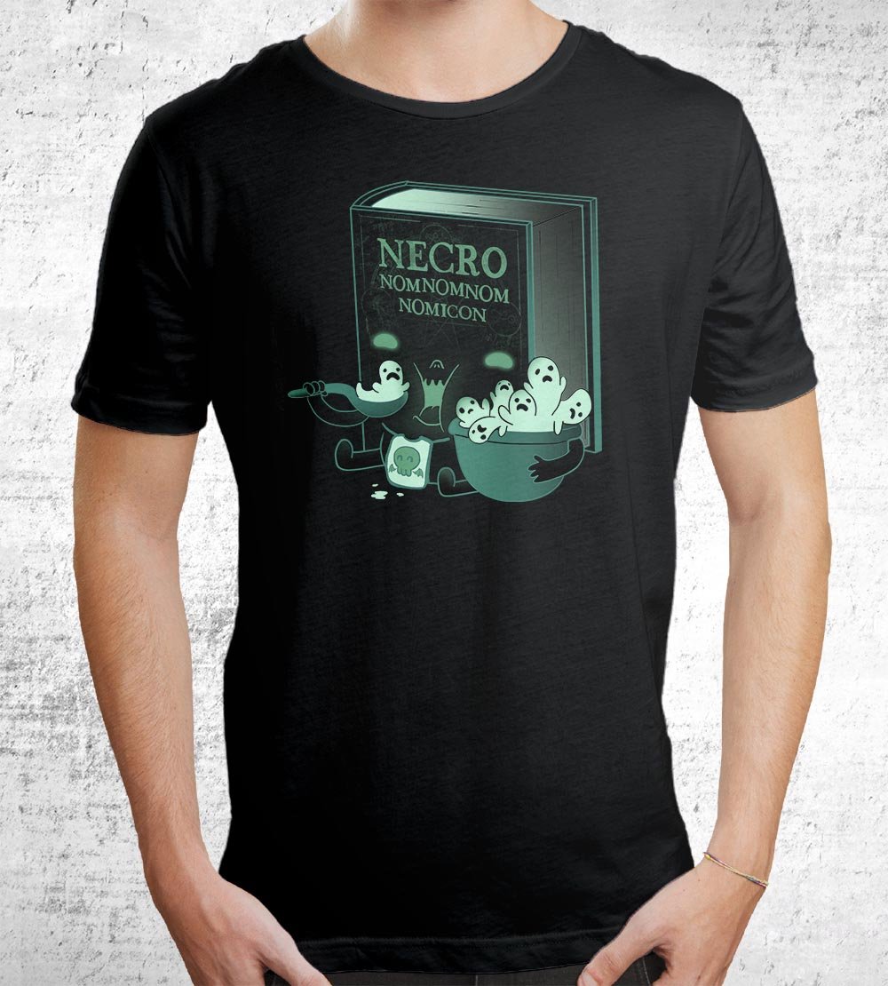 Necro Nomnomnomicon T-Shirts by Anna-Maria Jung - Pixel Empire