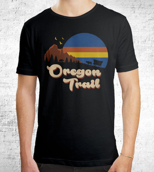 Retro Oregon Trail T-Shirts by Vincent Trinidad - Pixel Empire