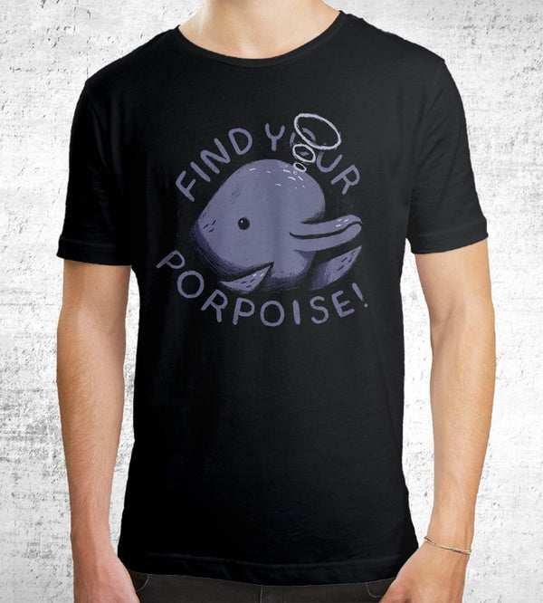 Find Your Porpoise T-Shirts by Louis Roskosch - Pixel Empire
