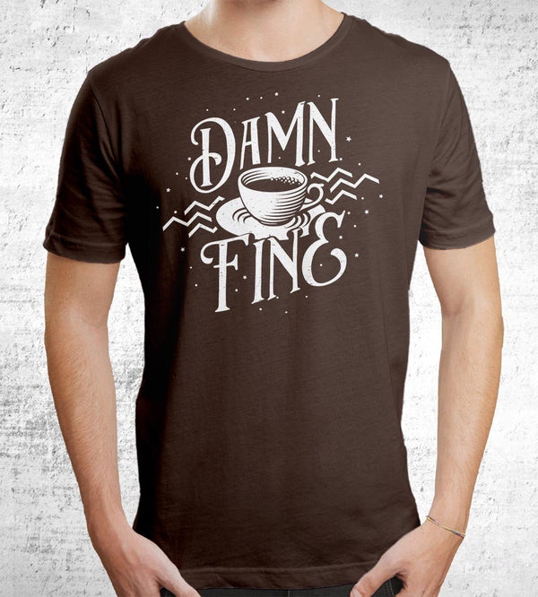 Damn Fine Coffee T-Shirts by Barrett Biggers - Pixel Empire