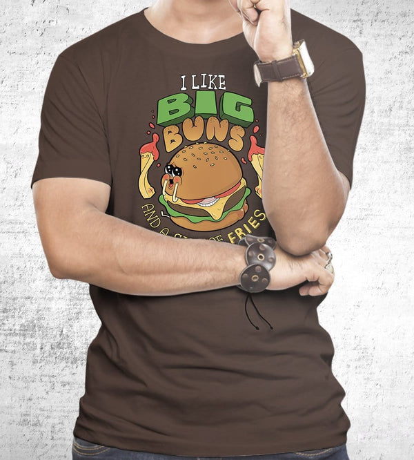 I Like Big Buns T-Shirts by Anna-Maria Jung - Pixel Empire