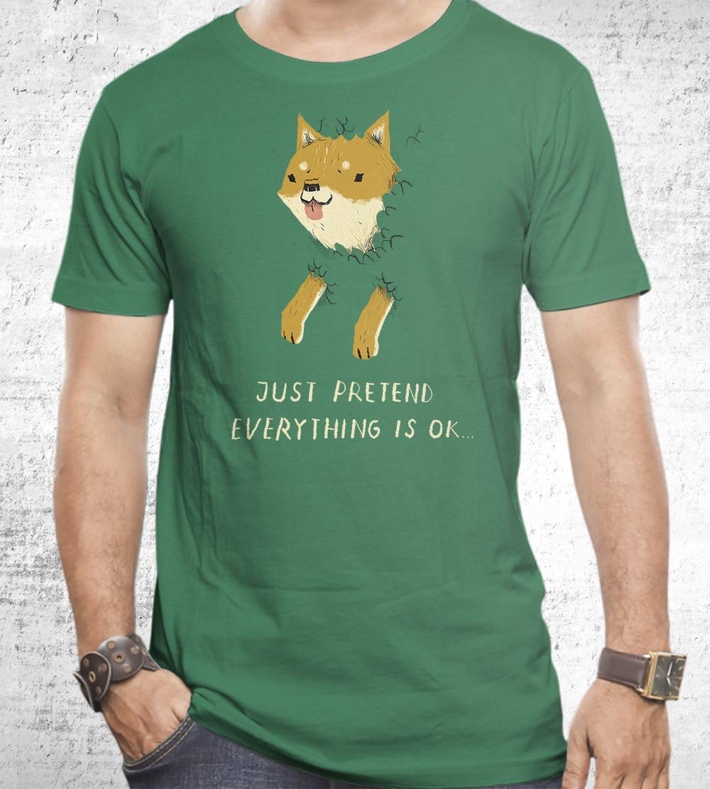 Bush Shiba T-Shirts by Louis Roskosch - Pixel Empire