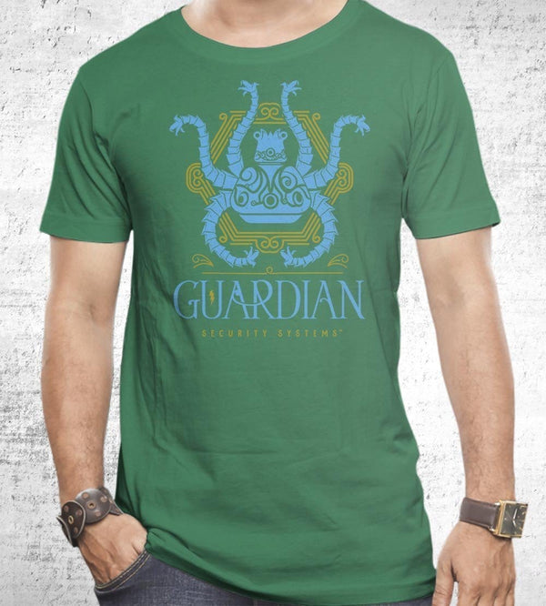 Guardian Security Systems T-Shirts by Barrett Biggers - Pixel Empire