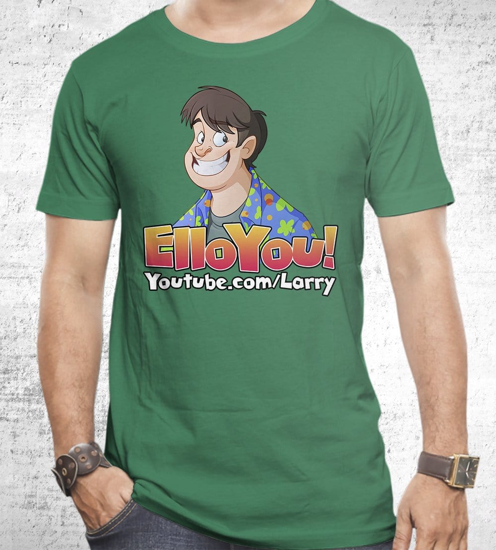 Ello You! T-Shirts by Larry Bundy Jr - Pixel Empire