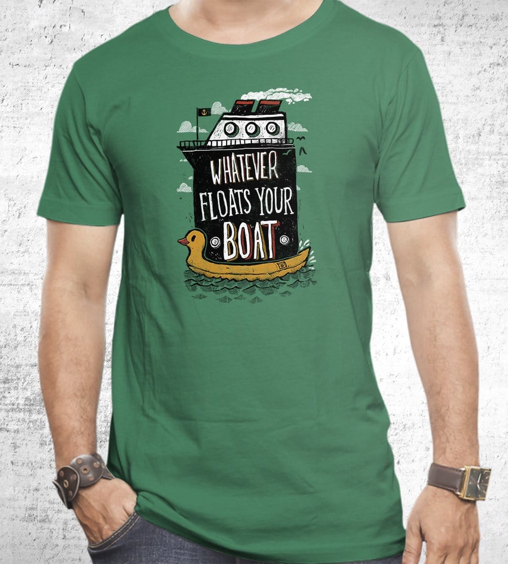Whatever Floats Your Boat T-Shirts by Ronan Lynam - Pixel Empire