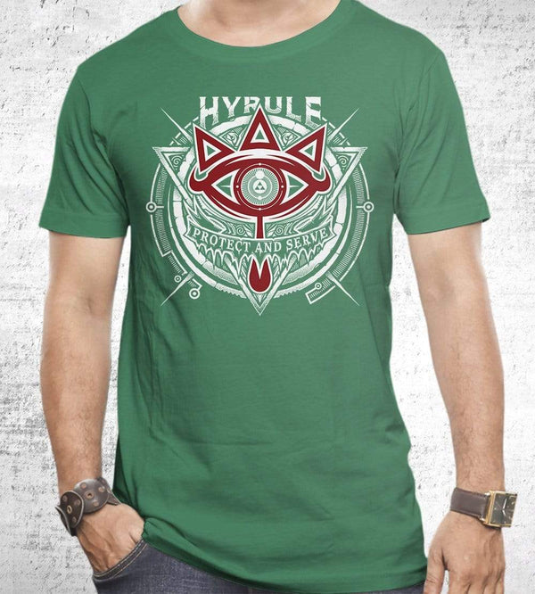 Protect And Serve T-Shirts by StudioM6 - Pixel Empire