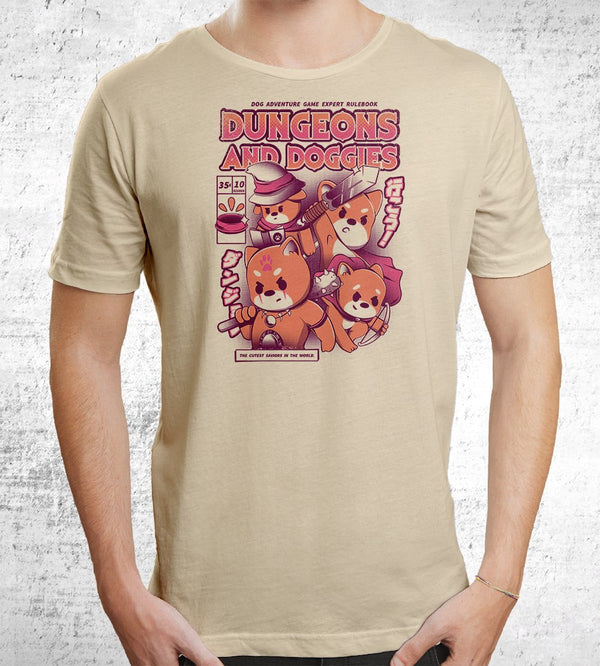 Dungeon And Doggies T-Shirts by Ilustrata - Pixel Empire