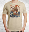 Great Ramen Off Kanagawa T-Shirts by Ilustrata - Pixel Empire