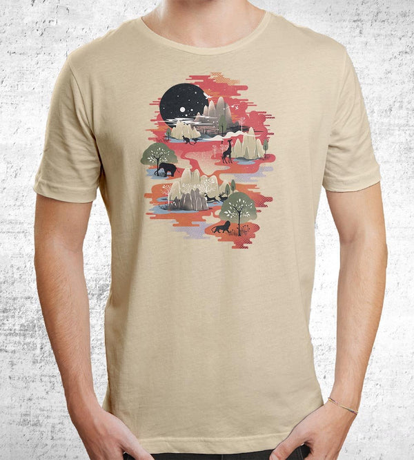 Landscape of Dreams T-Shirts by Dan Elijah Fajardo - Pixel Empire