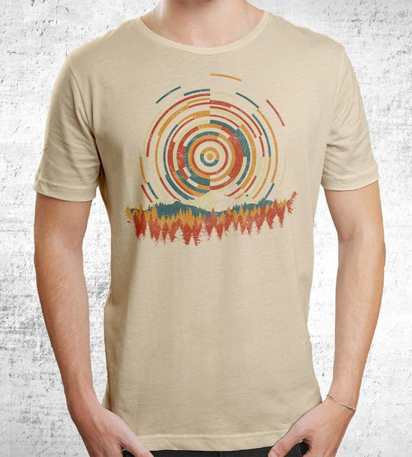 Geometry of Sunrise T-Shirts by Dianne Delahunty - Pixel Empire