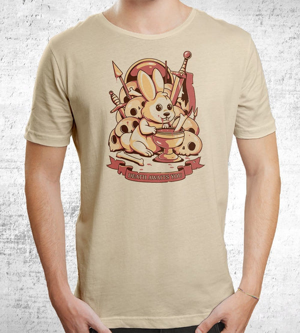 Death Awaits You T-Shirts by Ilustrata - Pixel Empire