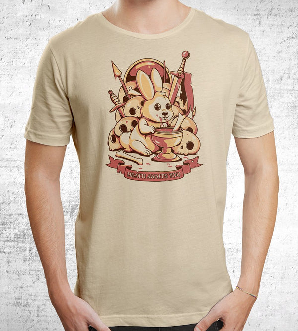 Bunny Grail T-Shirts by Ilustrata - Pixel Empire