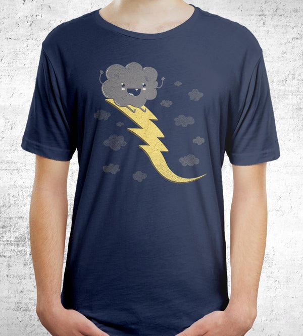 Ride The Lightning T-Shirts by Perry Beane - Pixel Empire