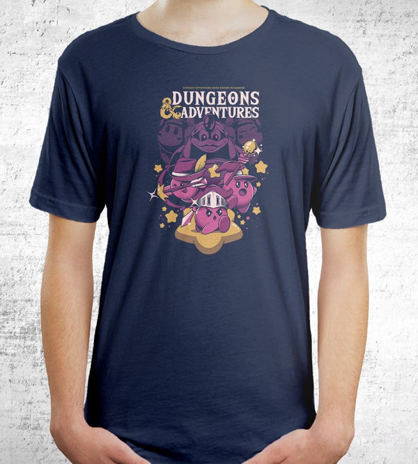 Dungeons And Adventures T-Shirts by Ilustrata - Pixel Empire